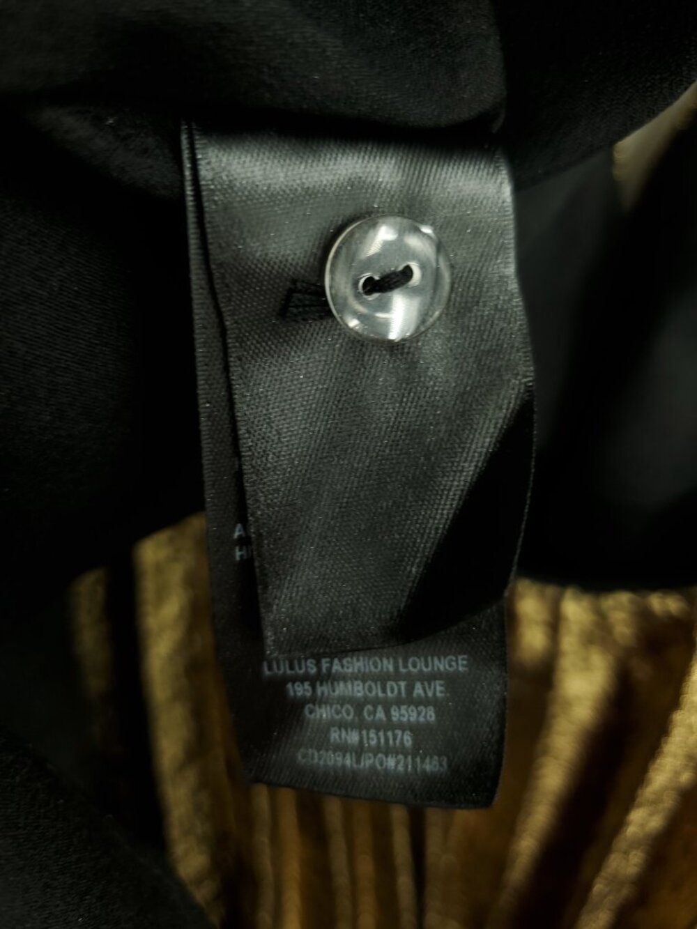 Lulus Gelsey Gold Lurex Pleated Halter Shift Maxi Dress L - Picture 15 of 16